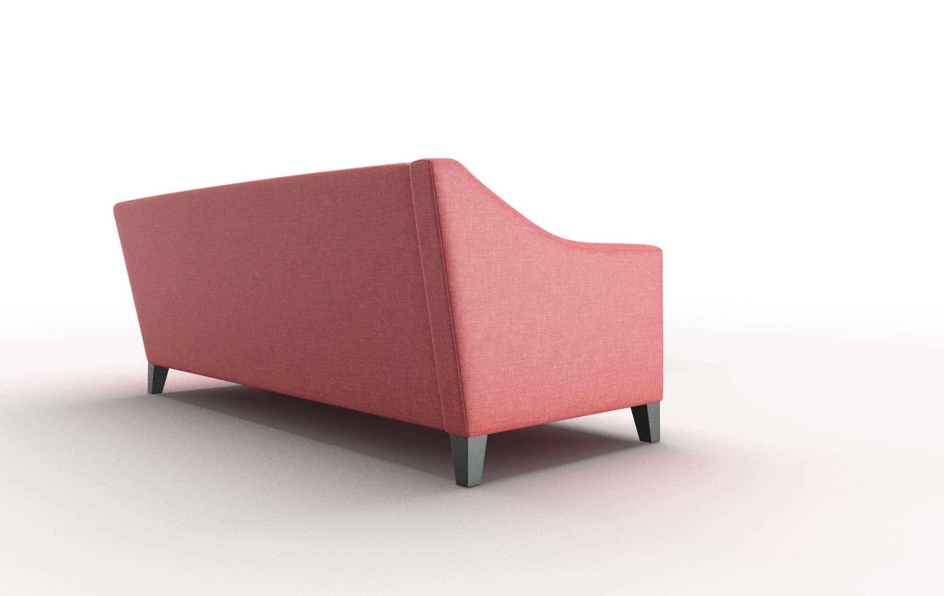 Seville Leslie Poppy Sectional espresso legs 3