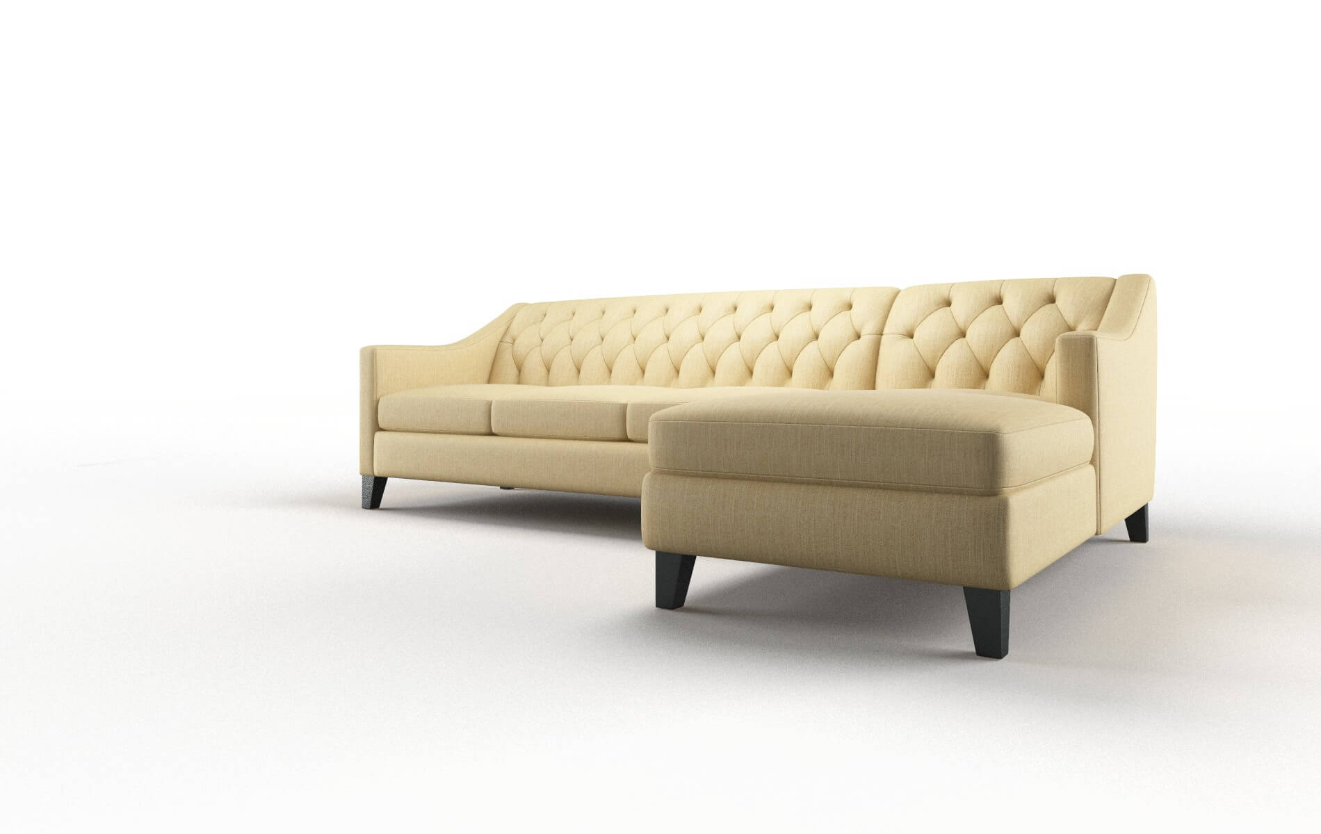 Seville Malibu Maize Panel espresso legs 4