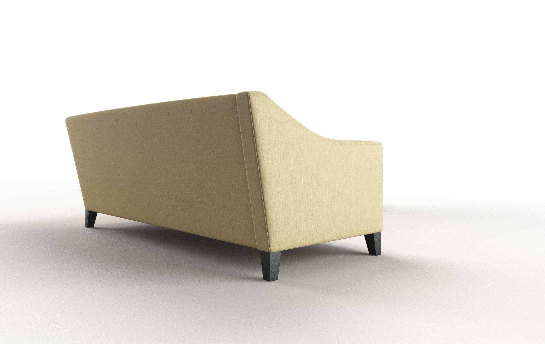 Seville Malibu Maize Sectional espresso legs 3