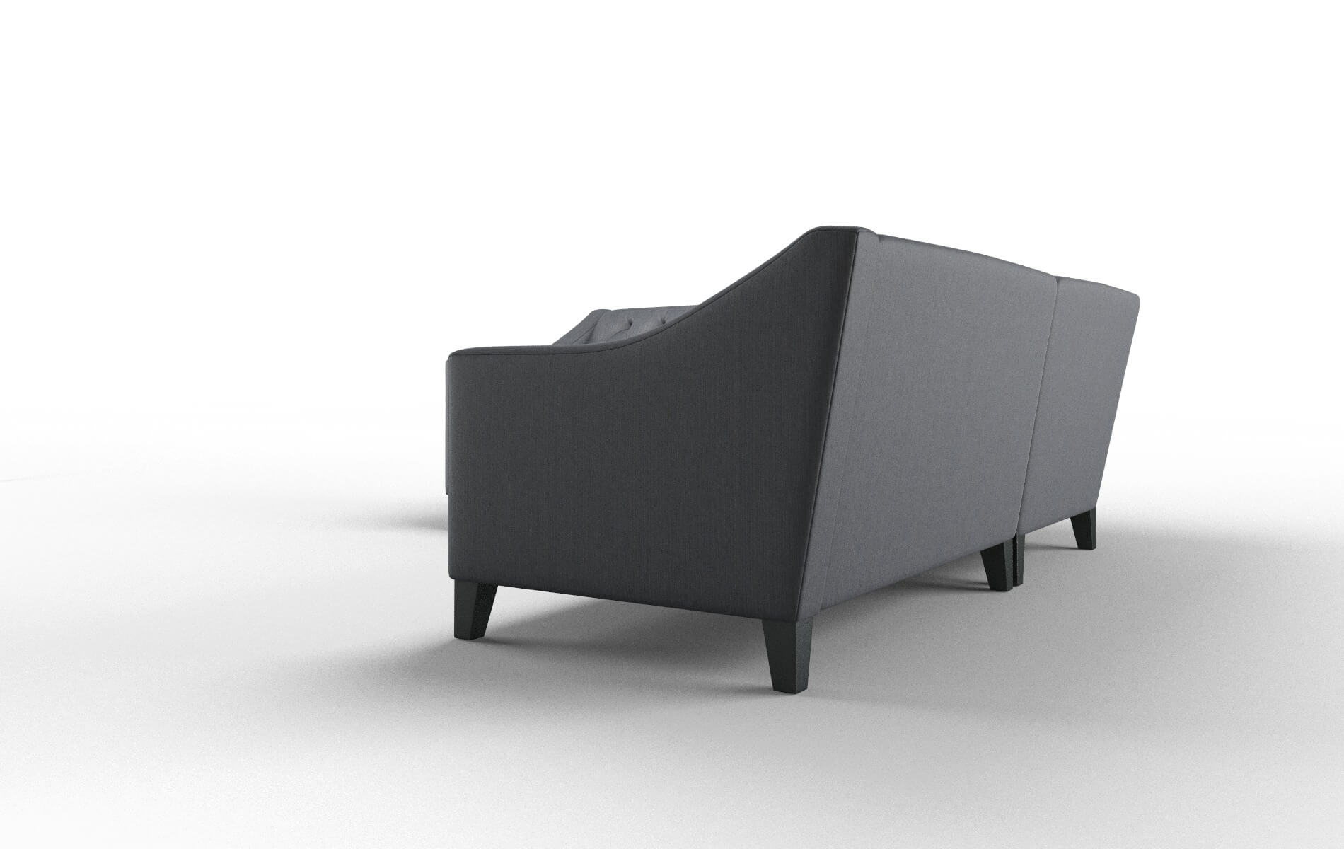 Seville Malibu Sea Sectional espresso legs 4