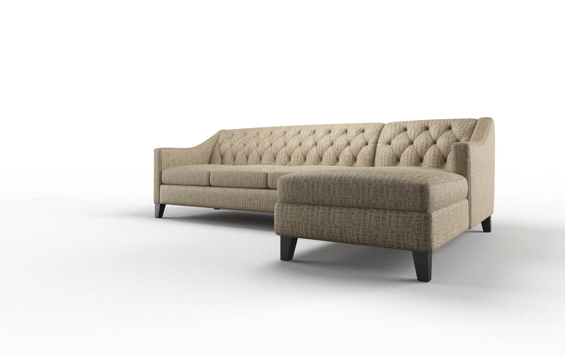 Seville Marcy Camel Panel espresso legs 4