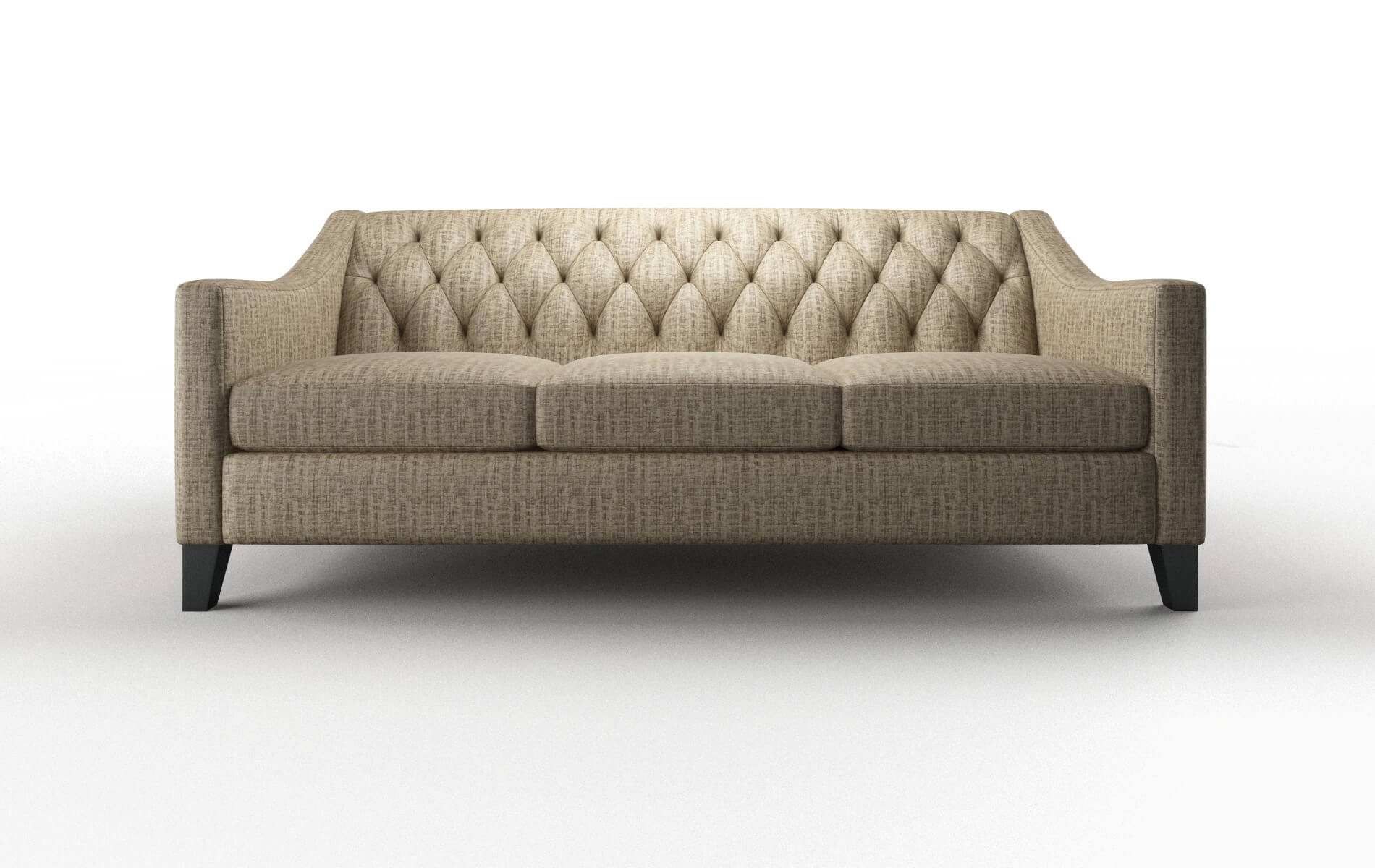 Seville Marcy Camel Sofa espresso legs 1