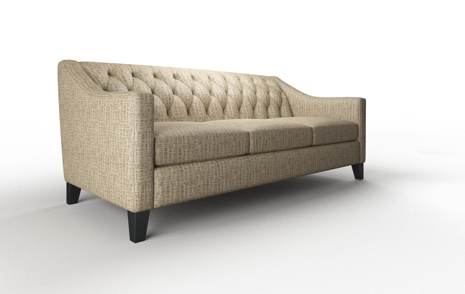 Seville Marcy Camel Sofa espresso legs 2