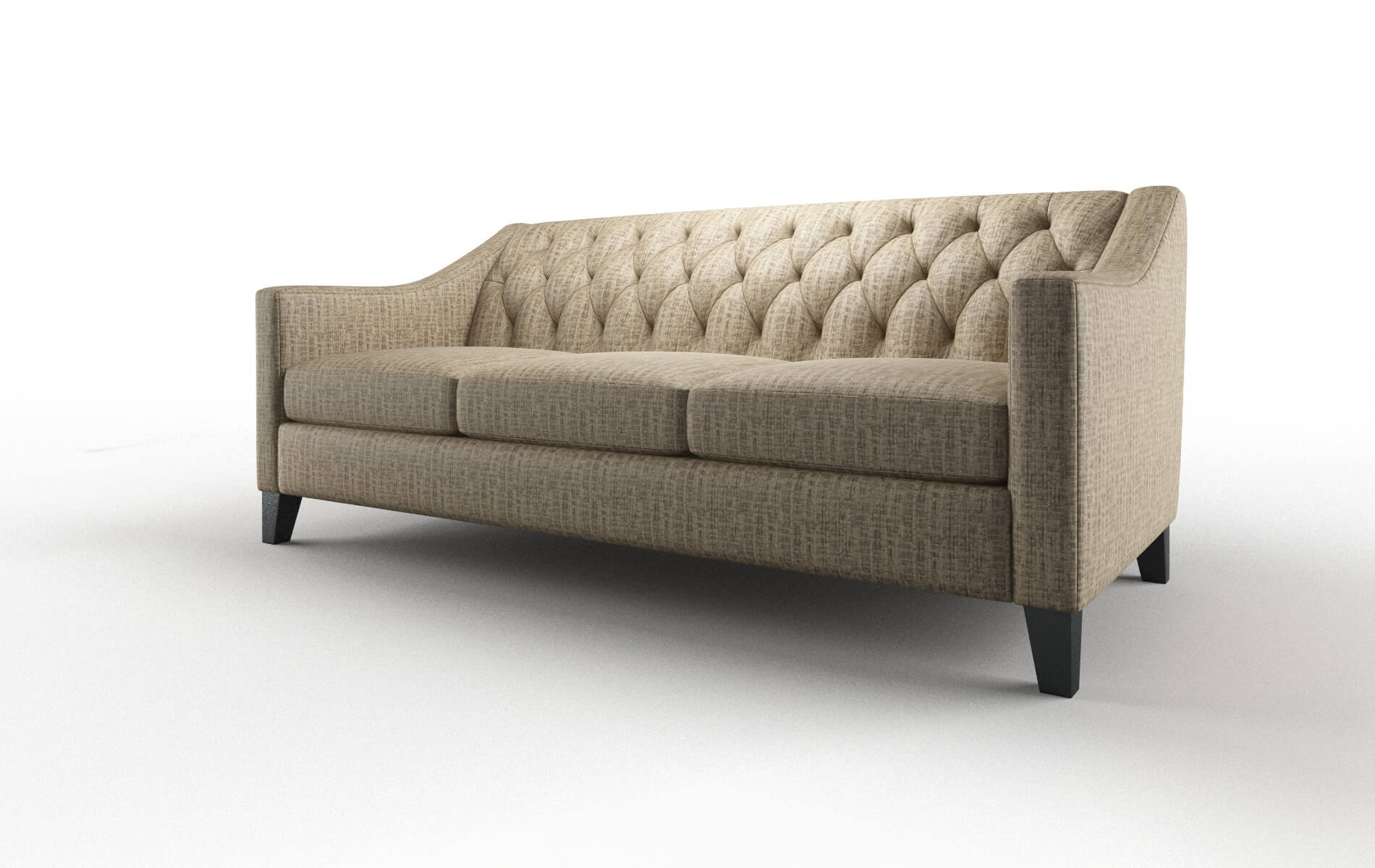 Seville Marcy Camel Sofa espresso legs 4