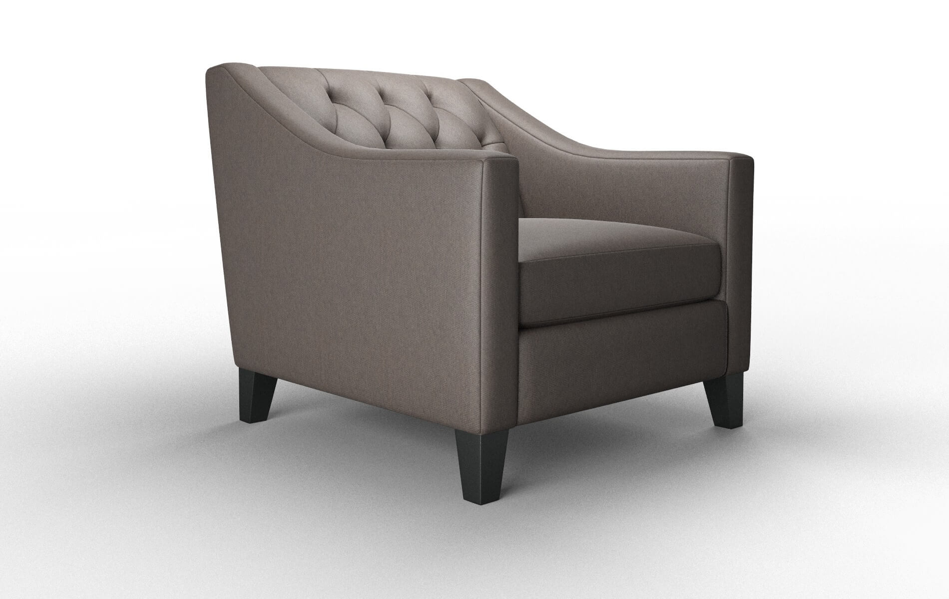 Seville Naples Graphite Chair espresso legs 2