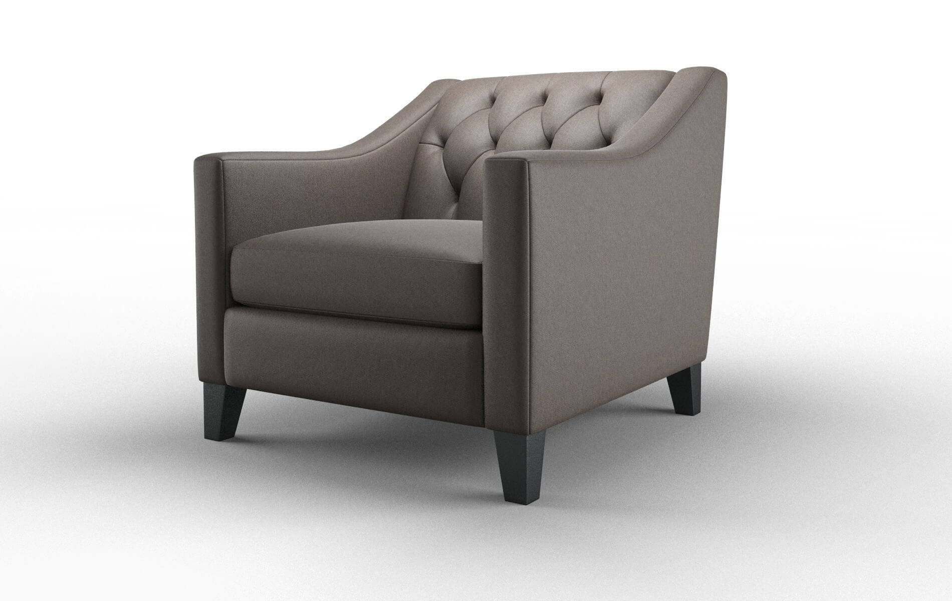 Seville Naples Graphite Chair espresso legs 4