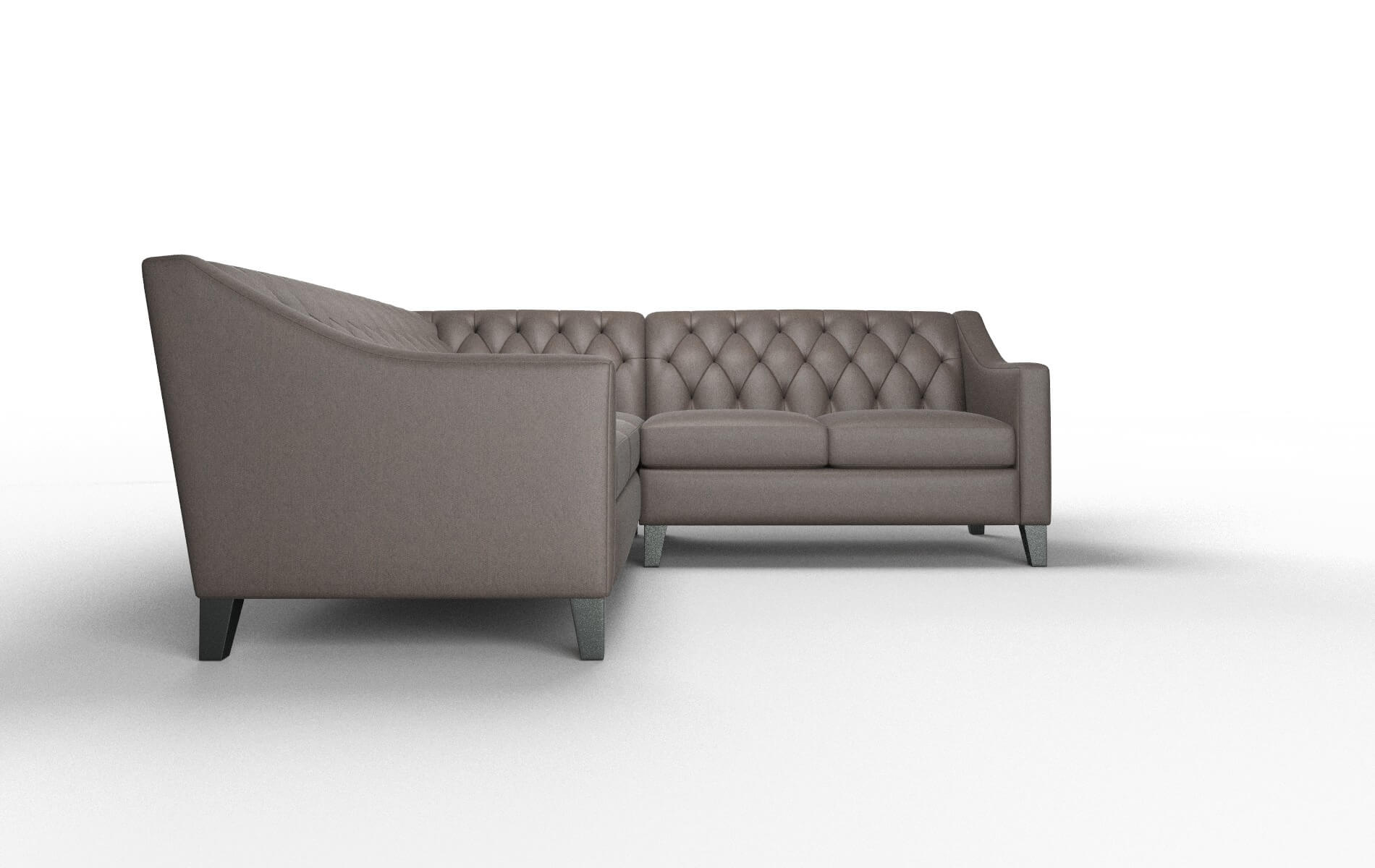 Seville Naples Graphite Sectional espresso legs 2