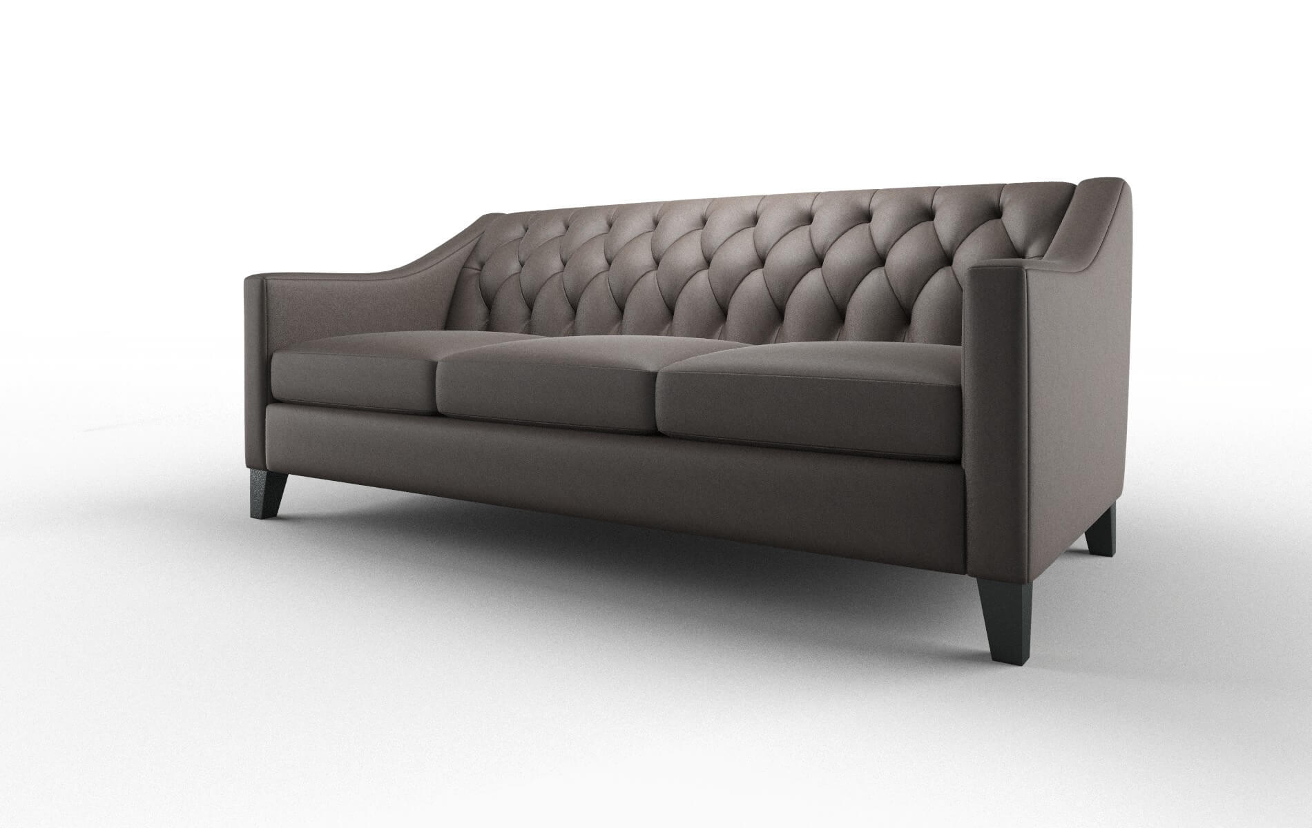 Seville Naples Graphite Sofa espresso legs 4