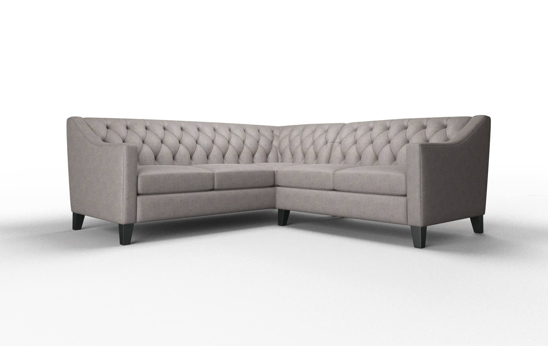 Seville Noble Otter Sectional espresso legs 1