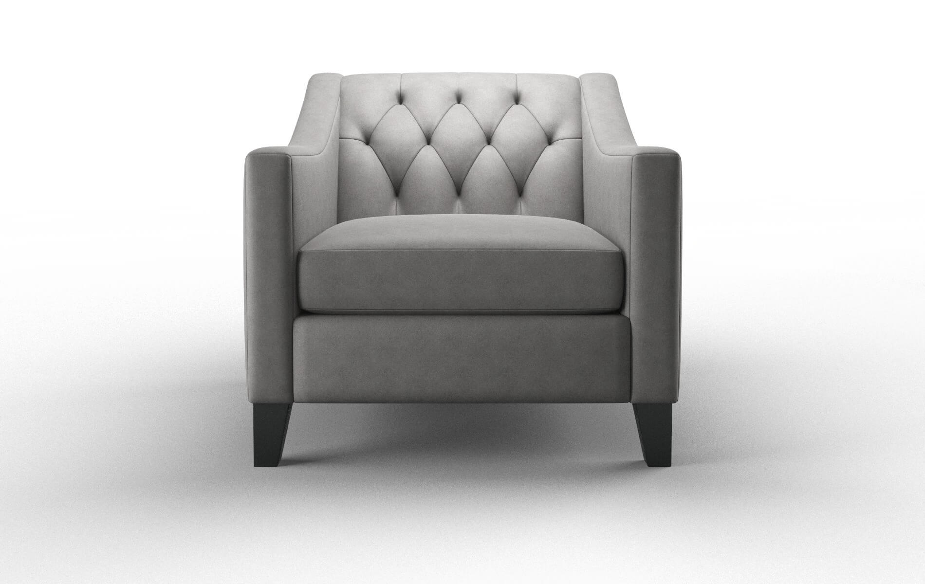 Seville Noble smoke Chair Espresso Legs  1