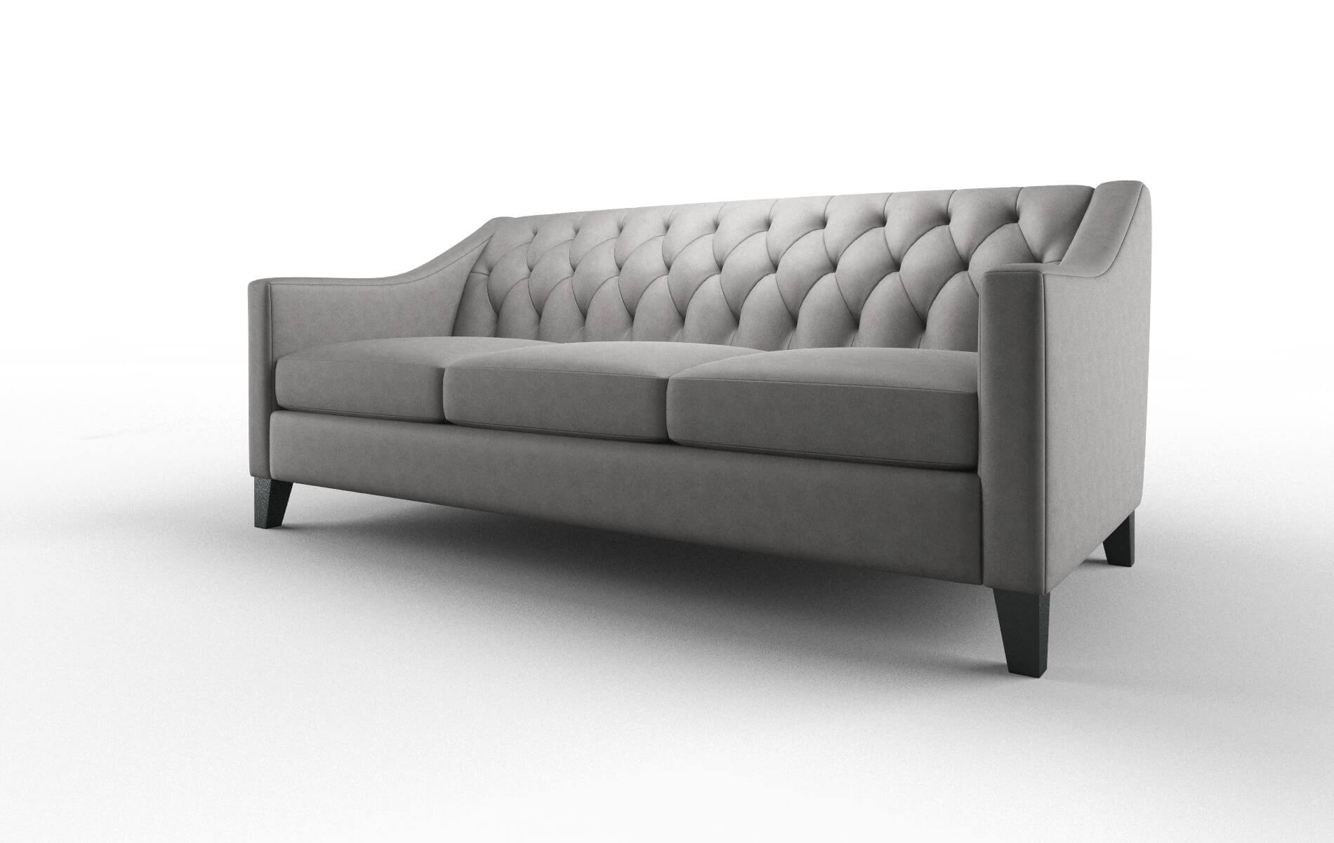 Seville Noble Smoke Sofa espresso legs 4