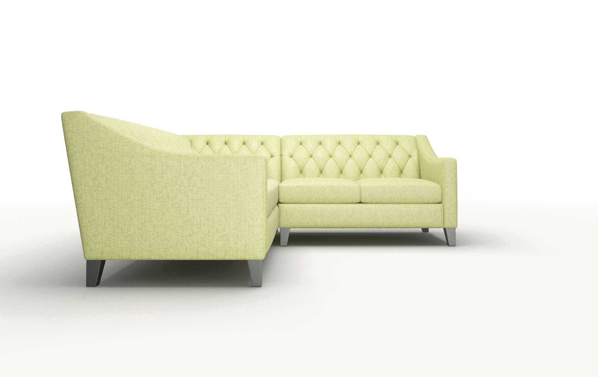 Seville Notion Appletini Sectional espresso legs 2