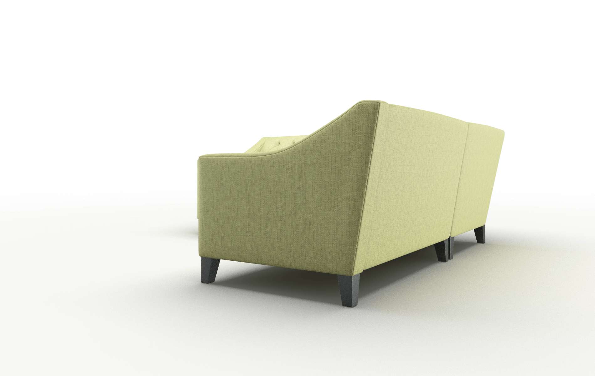 Seville Notion Appletini Sectional espresso legs 4