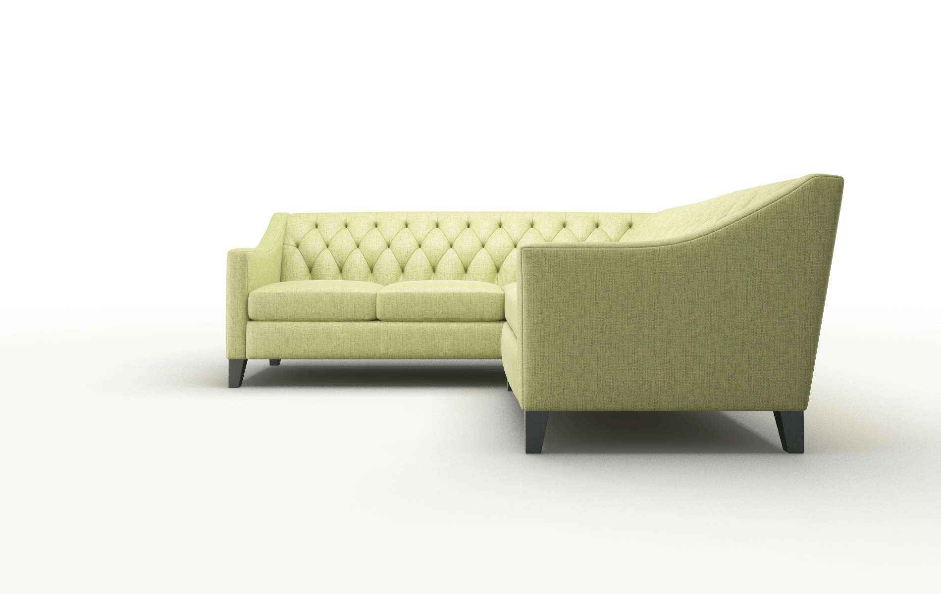 Seville Notion Appletini Sectional espresso legs 5