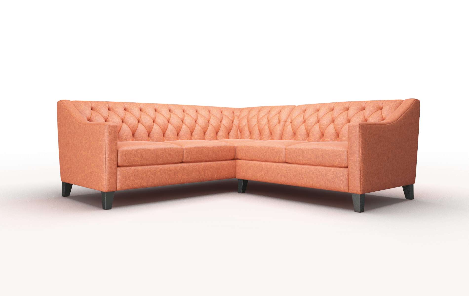 Seville Notion Tang Sectional espresso legs 1