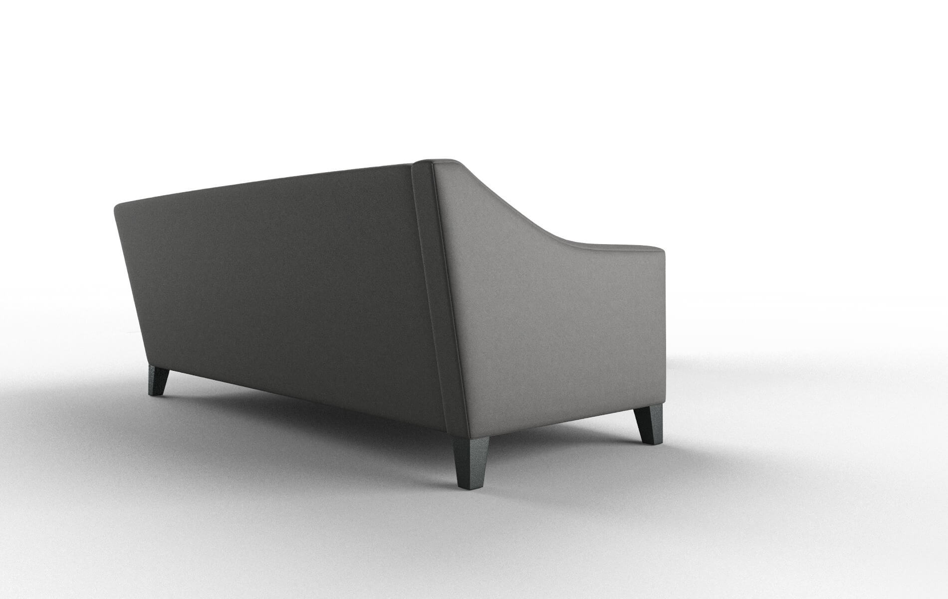 Seville Oakley Charcoal Sectional espresso legs 3