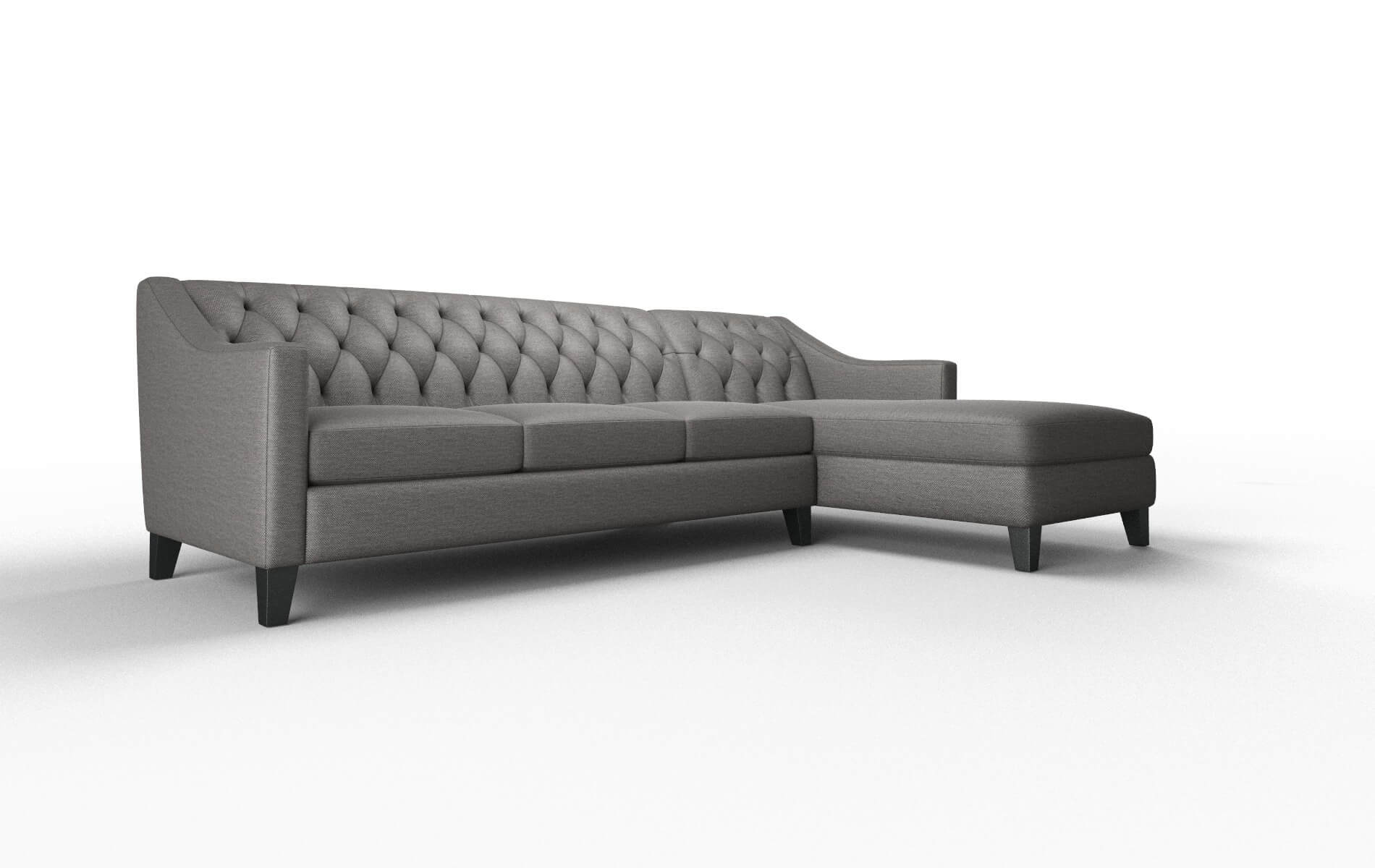 Seville Oscar Charcoal Panel espresso legs 2