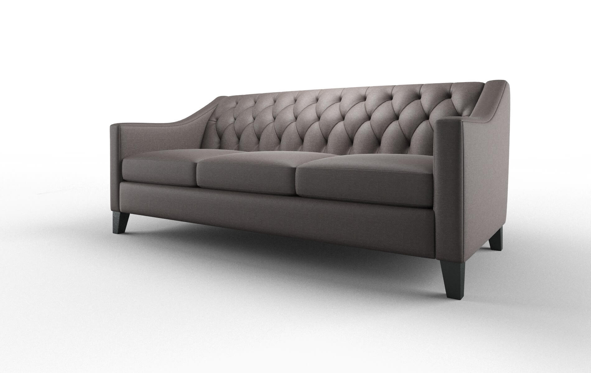Seville Oscar Chocolate Sofa espresso legs 4