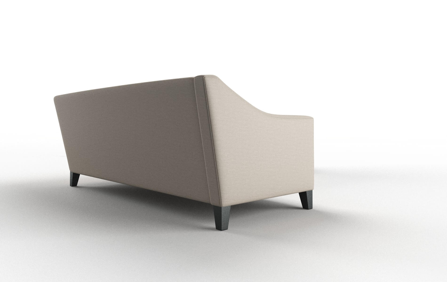 Seville Oscar Linen Sectional espresso legs 3