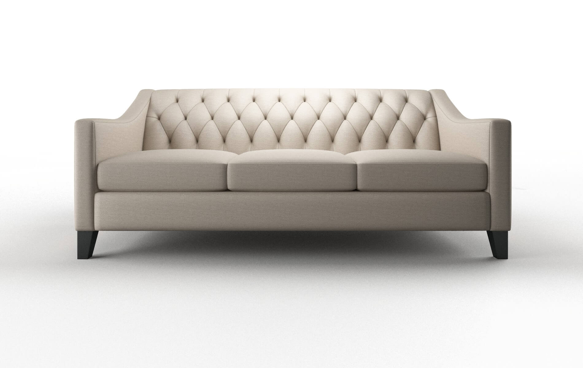 Seville Oscar linen Sofa Espresso Legs  1