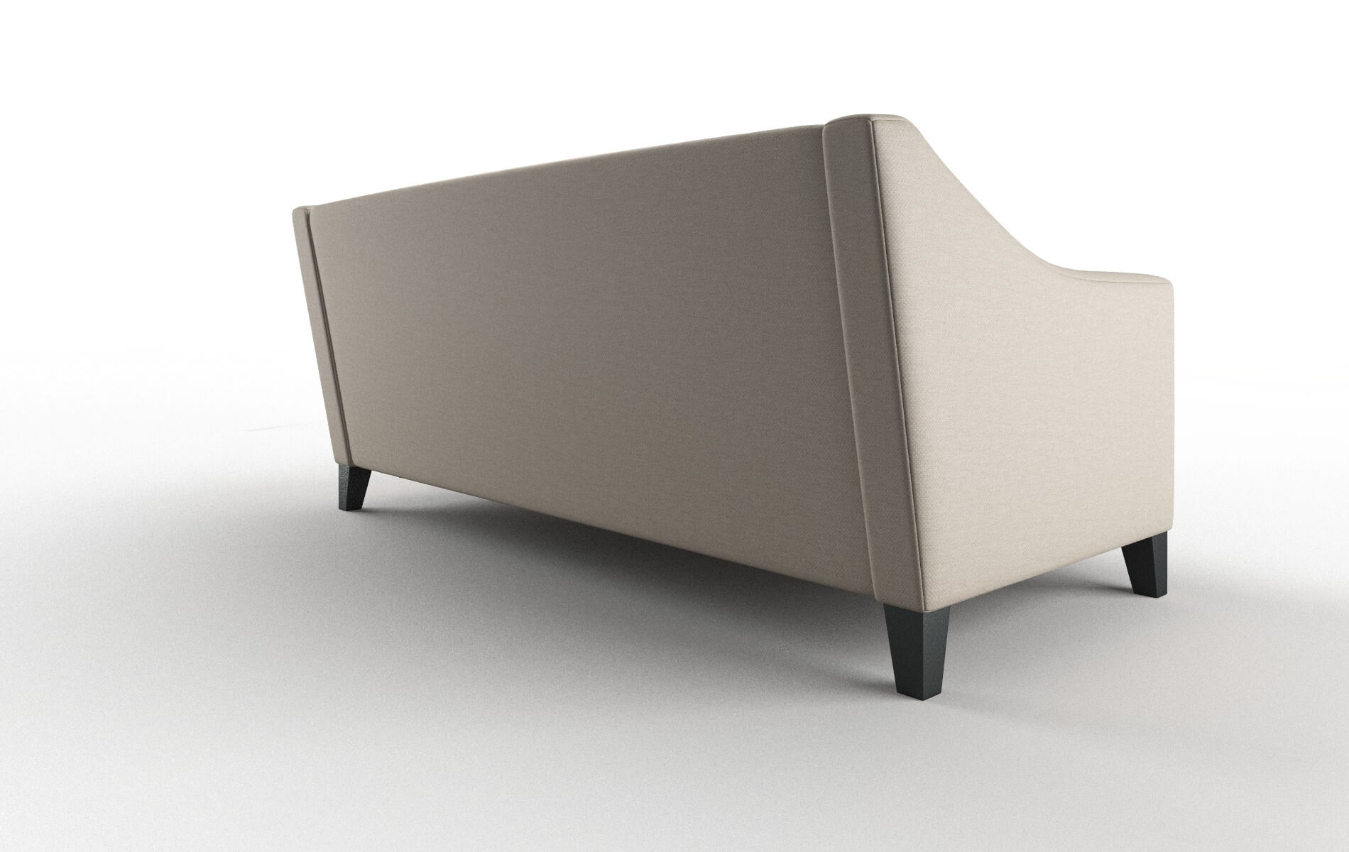 Seville Oscar Linen Sofa espresso legs 5