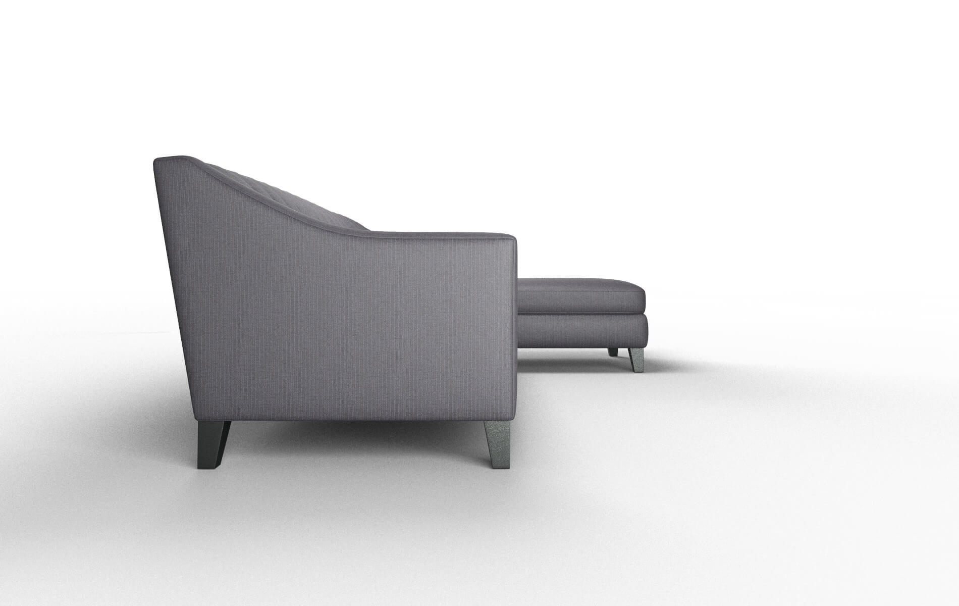 Seville Parker Charcoal Panel espresso legs 3