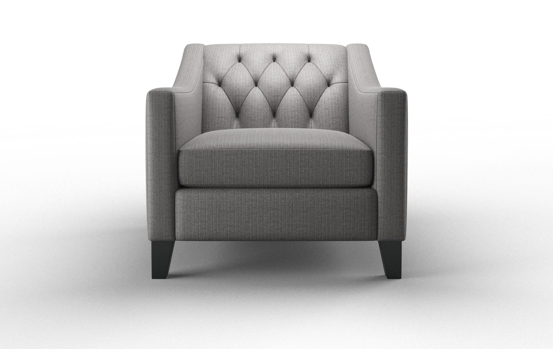 Seville Parker Graphite Chair espresso legs 1