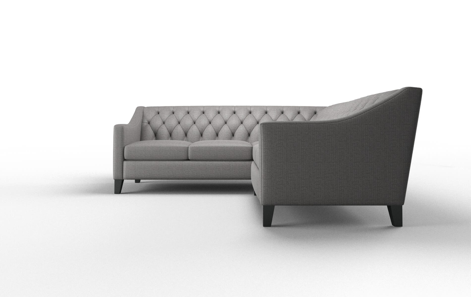 Seville Parker Graphite Sectional espresso legs 5
