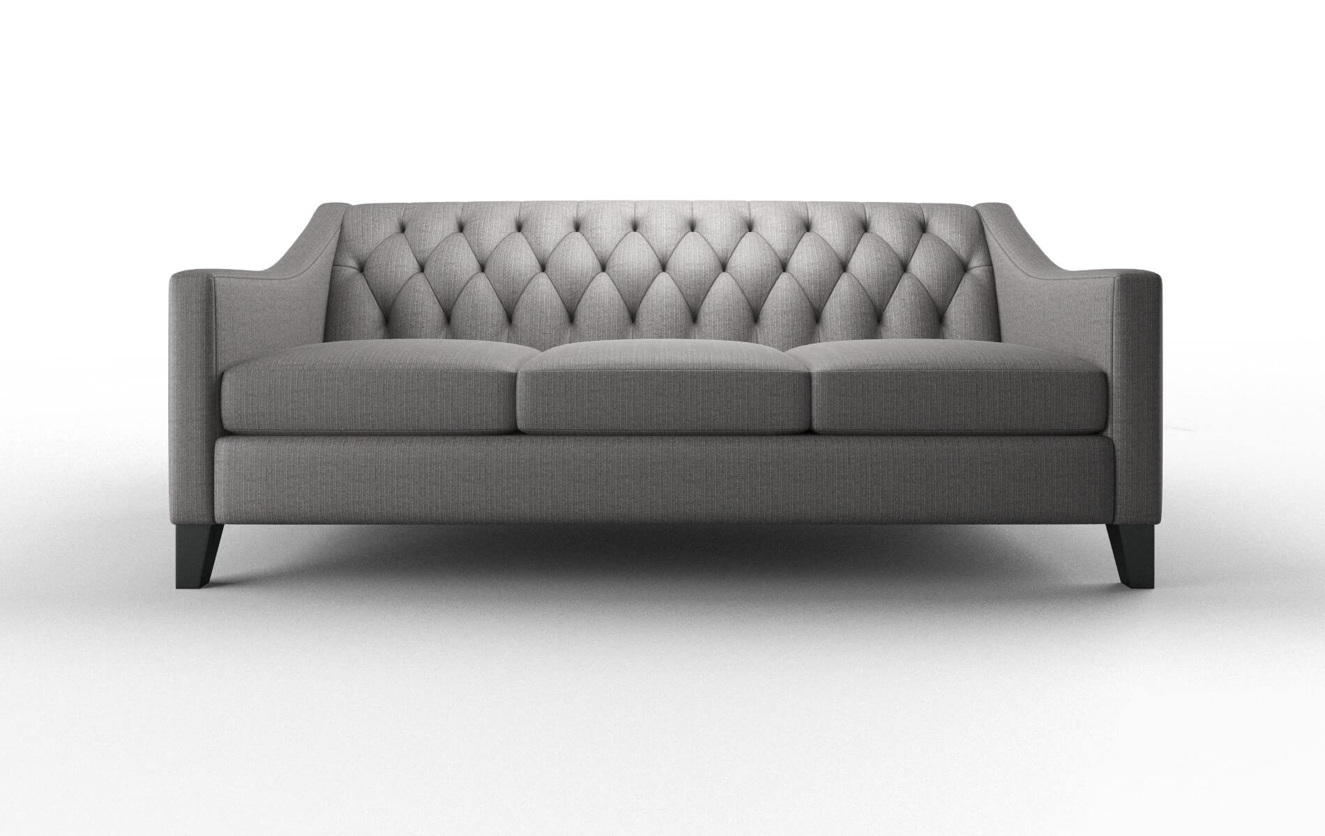 Seville Parker graphite Sofa Espresso Legs  1