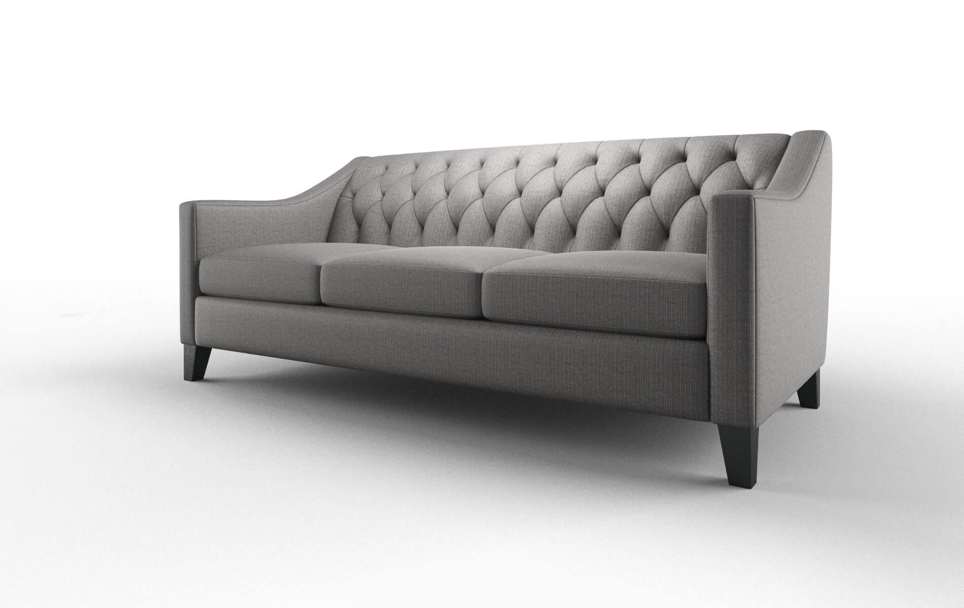 Seville Parker Graphite Sofa espresso legs 4
