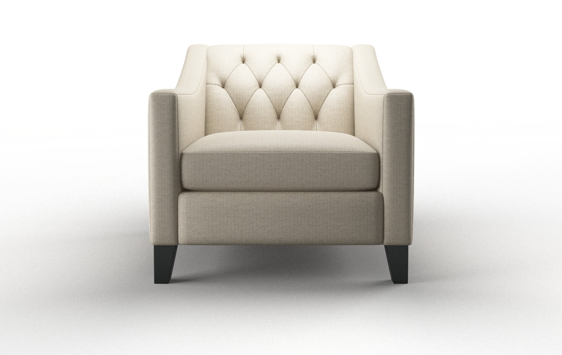 Seville Parker linen Chair Espresso Legs  1