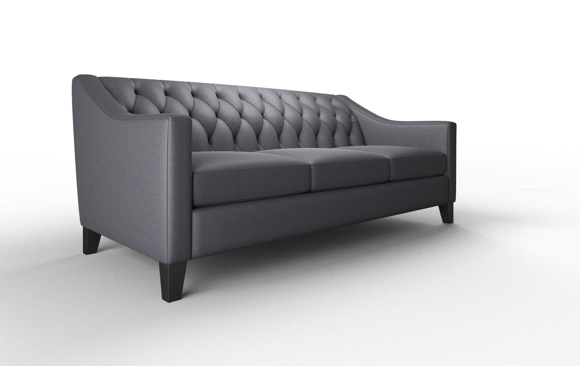 Seville Parker Midnight Sofa espresso legs 2