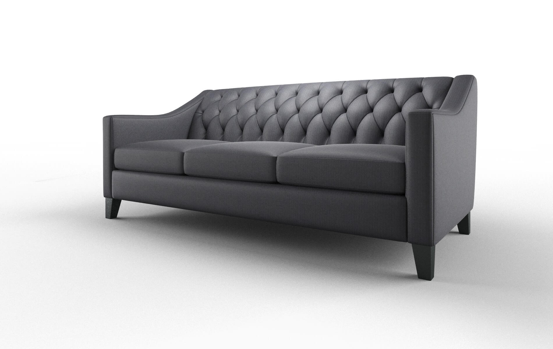 Seville Parker Midnight Sofa espresso legs 4