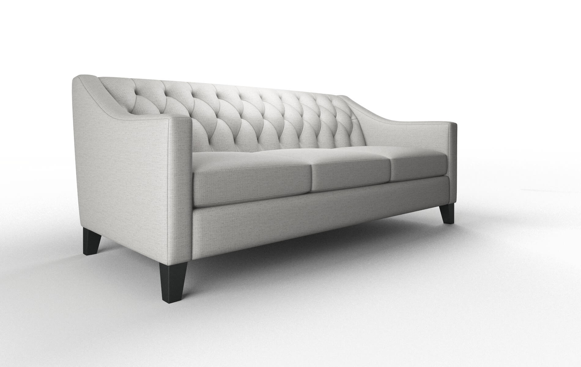 Seville Parker Silver Sofa espresso legs 2