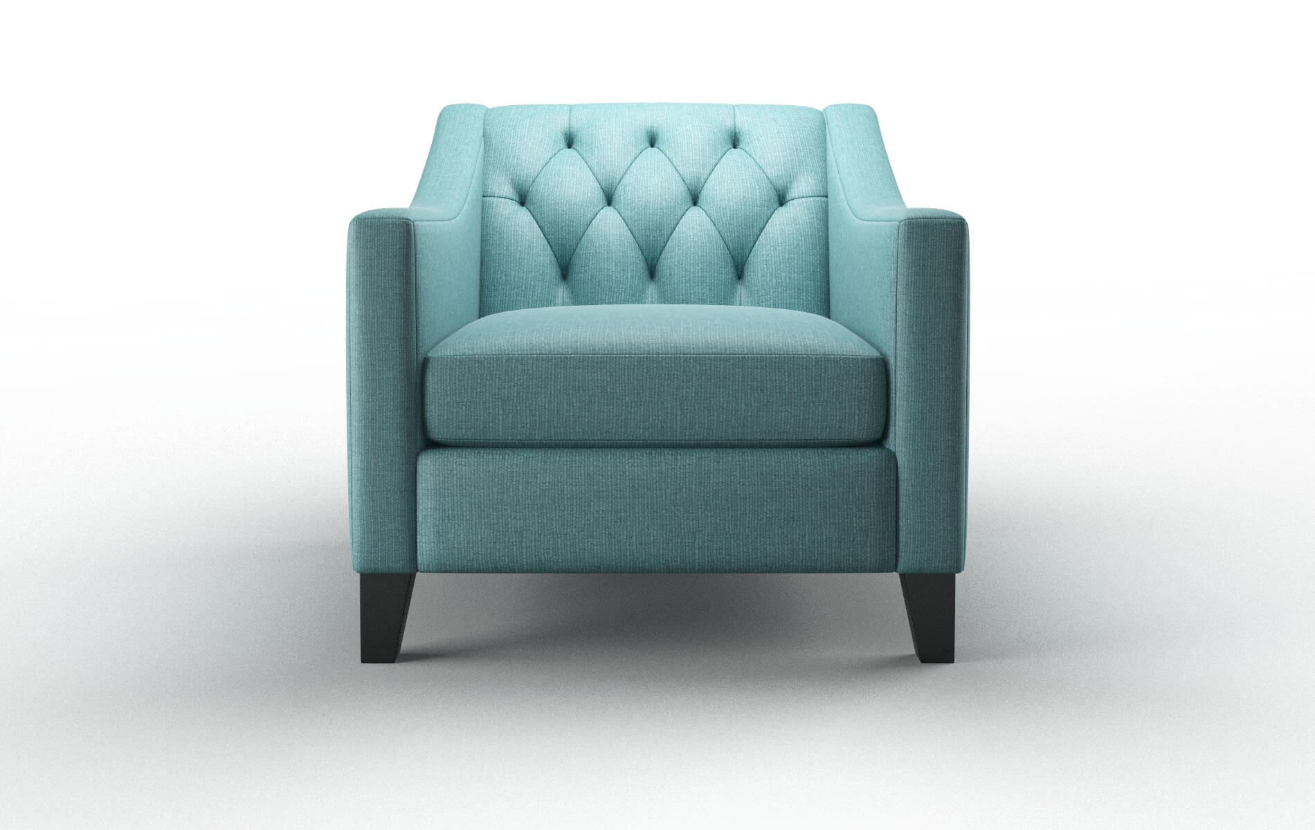 Seville Parker Turquoise chair espresso legs