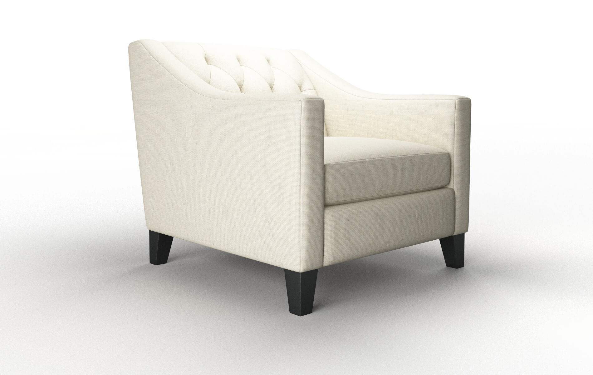 Seville Phoenix Ivory Chair espresso legs 2