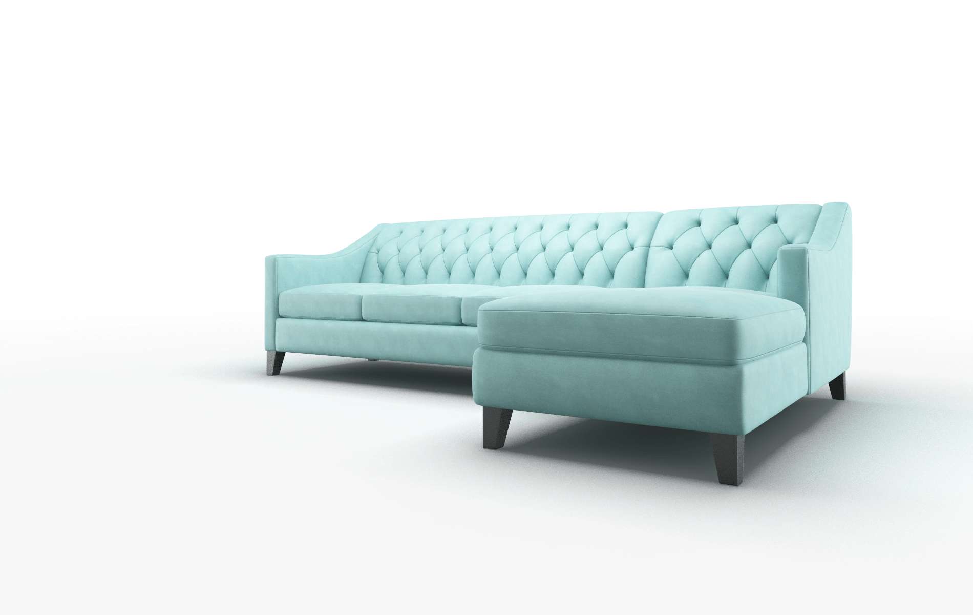 Seville Portland Mercury Panel espresso legs 4