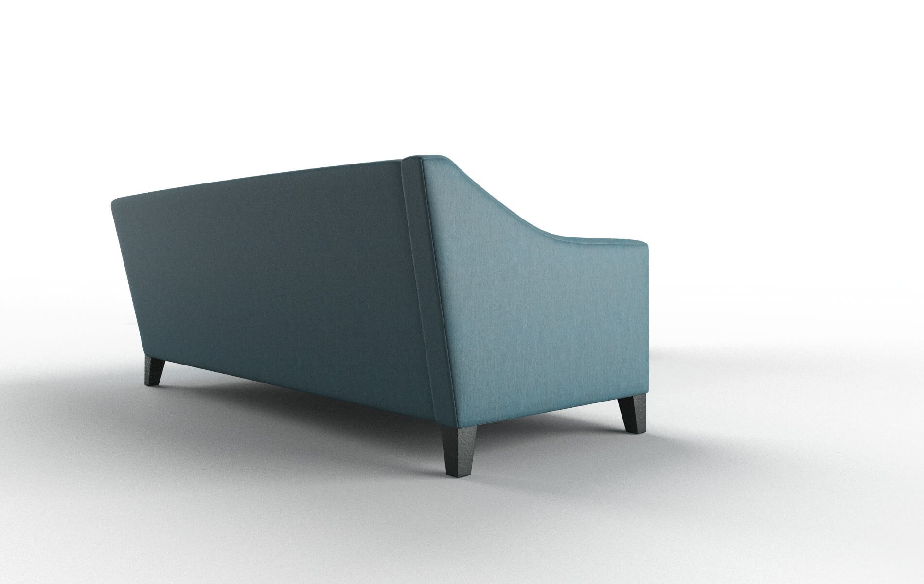 Seville Portland Prussian Sectional espresso legs 3