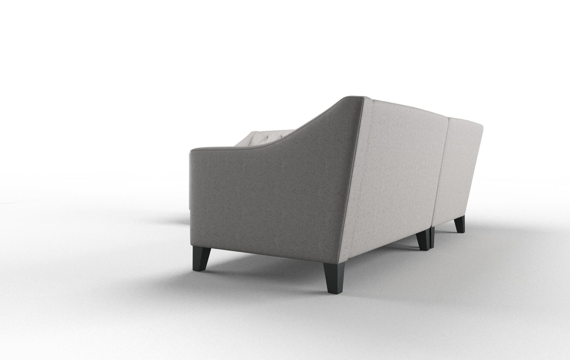 Seville Prime Ash Sectional espresso legs 4