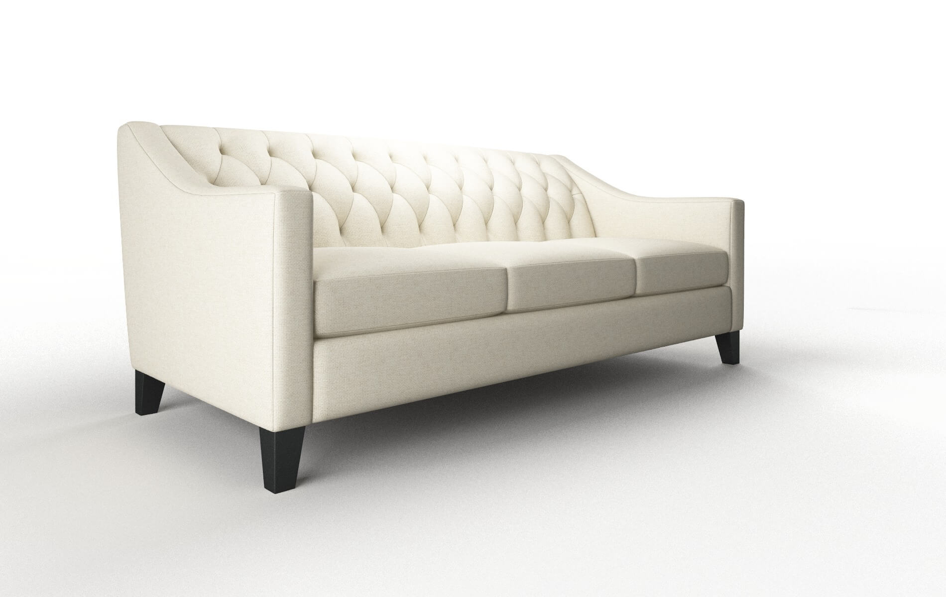 Seville Redondo Oyster Sofa espresso legs 2