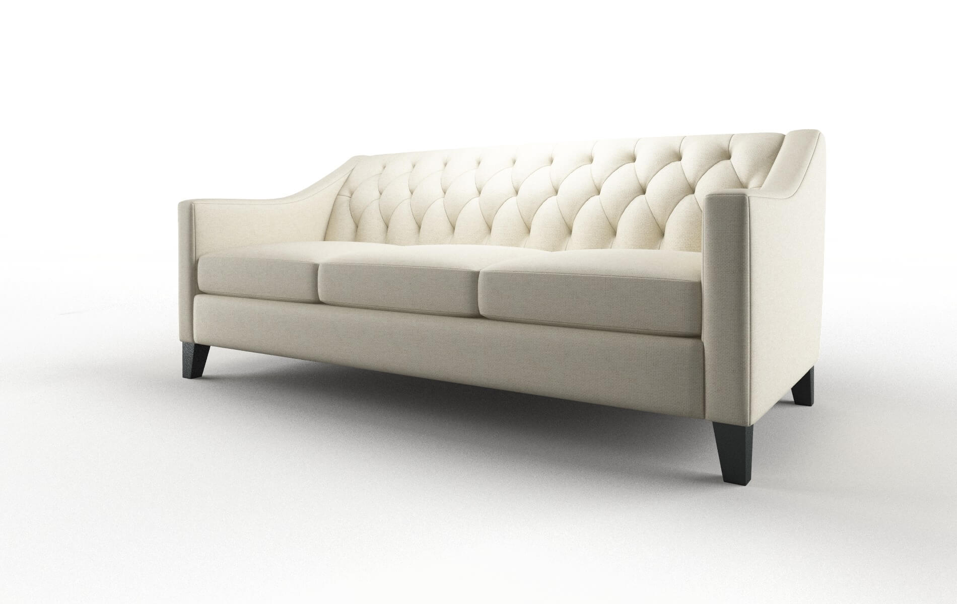 Seville Redondo Oyster Sofa espresso legs 4