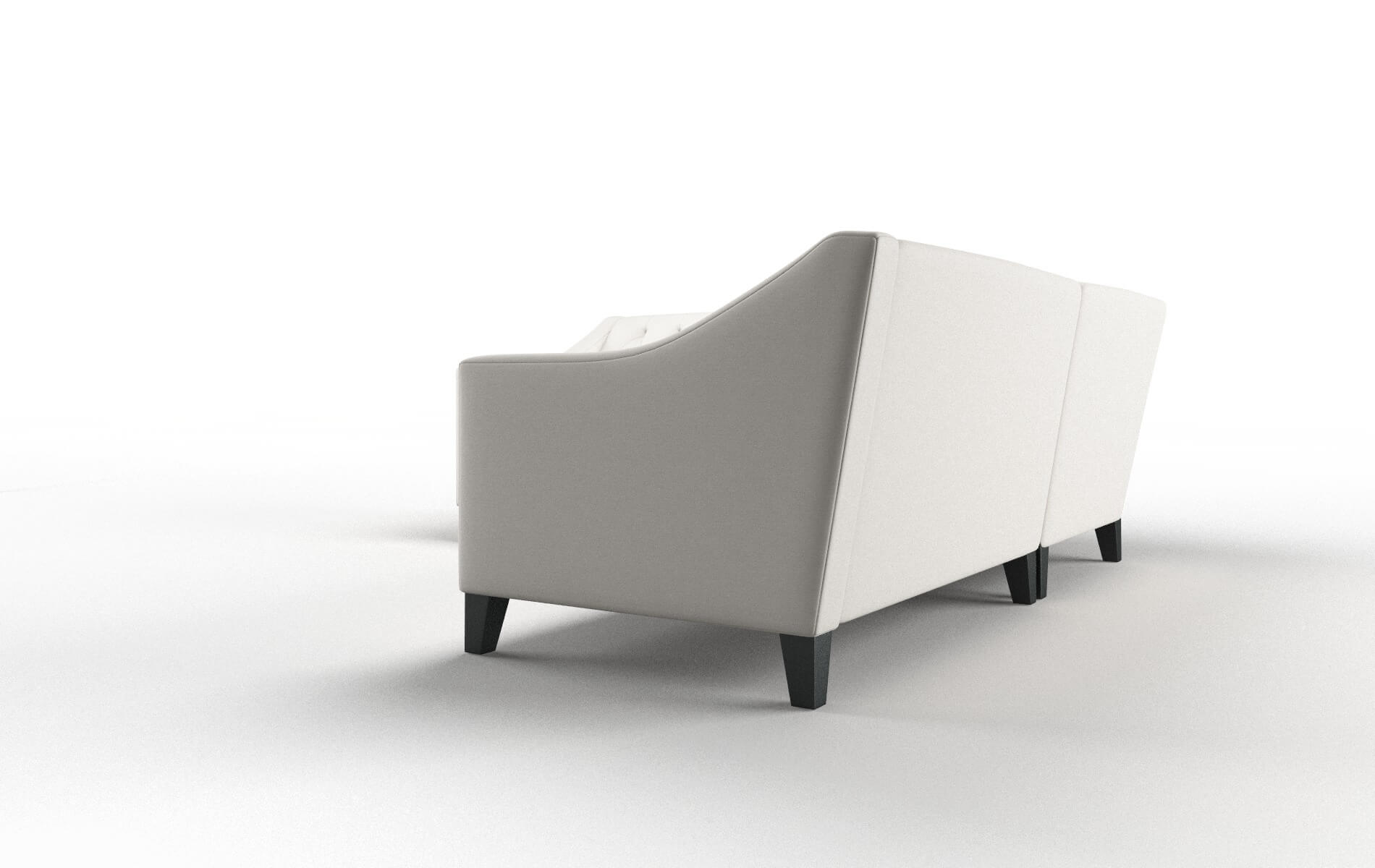 Seville Redondo Pearl Sectional espresso legs 4