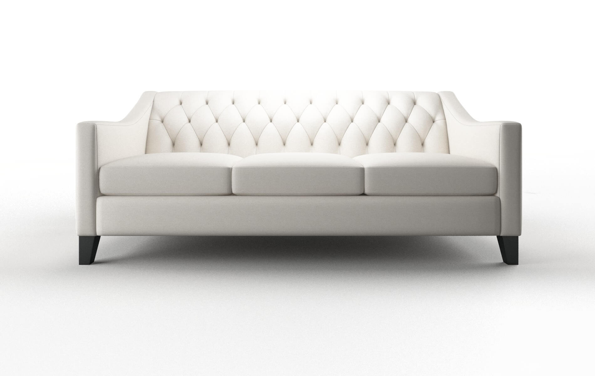 Seville Redondo Pearl Sofa espresso legs 1