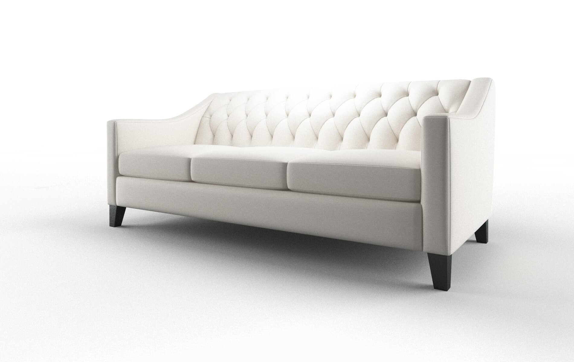 Seville Redondo Pearl Sofa espresso legs 4
