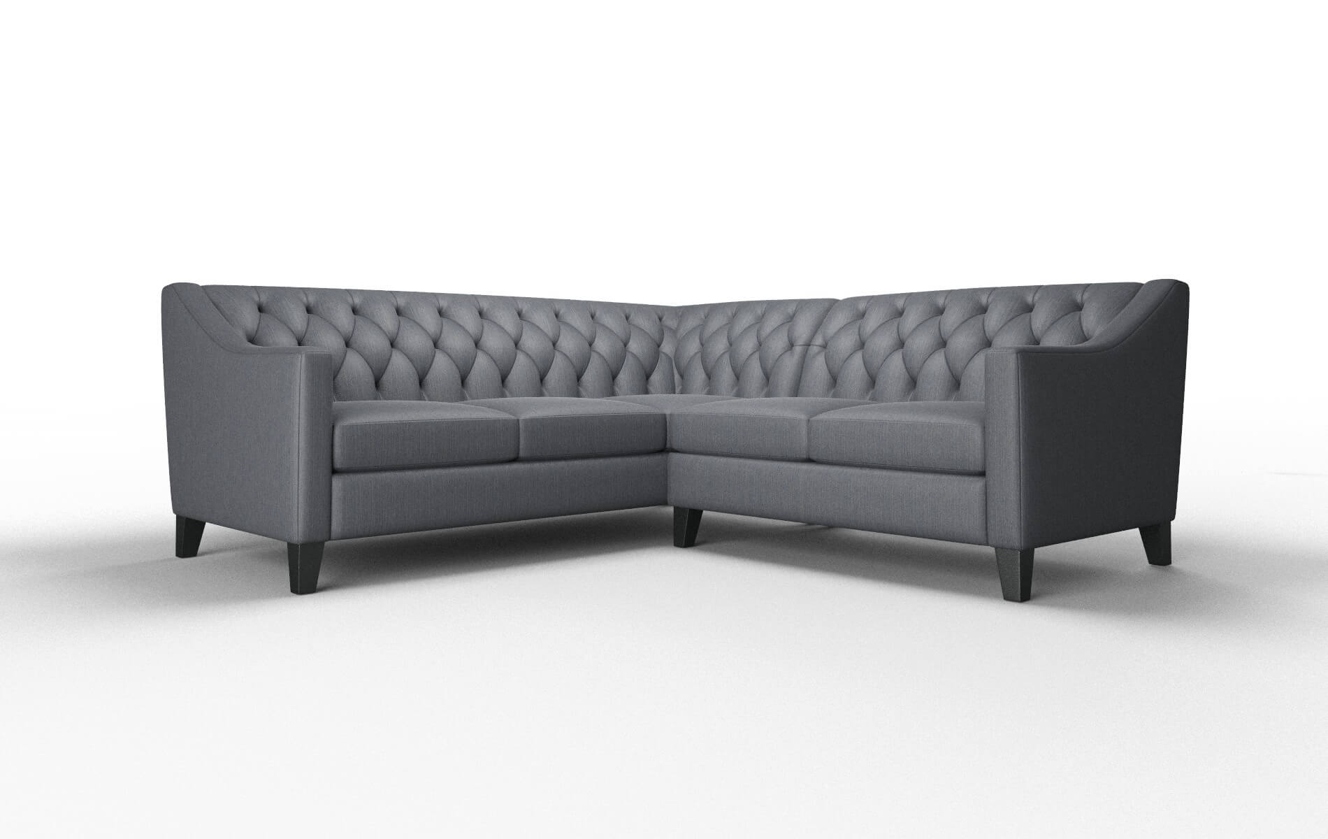 Seville Rocket Eclipse Sectional espresso legs 1