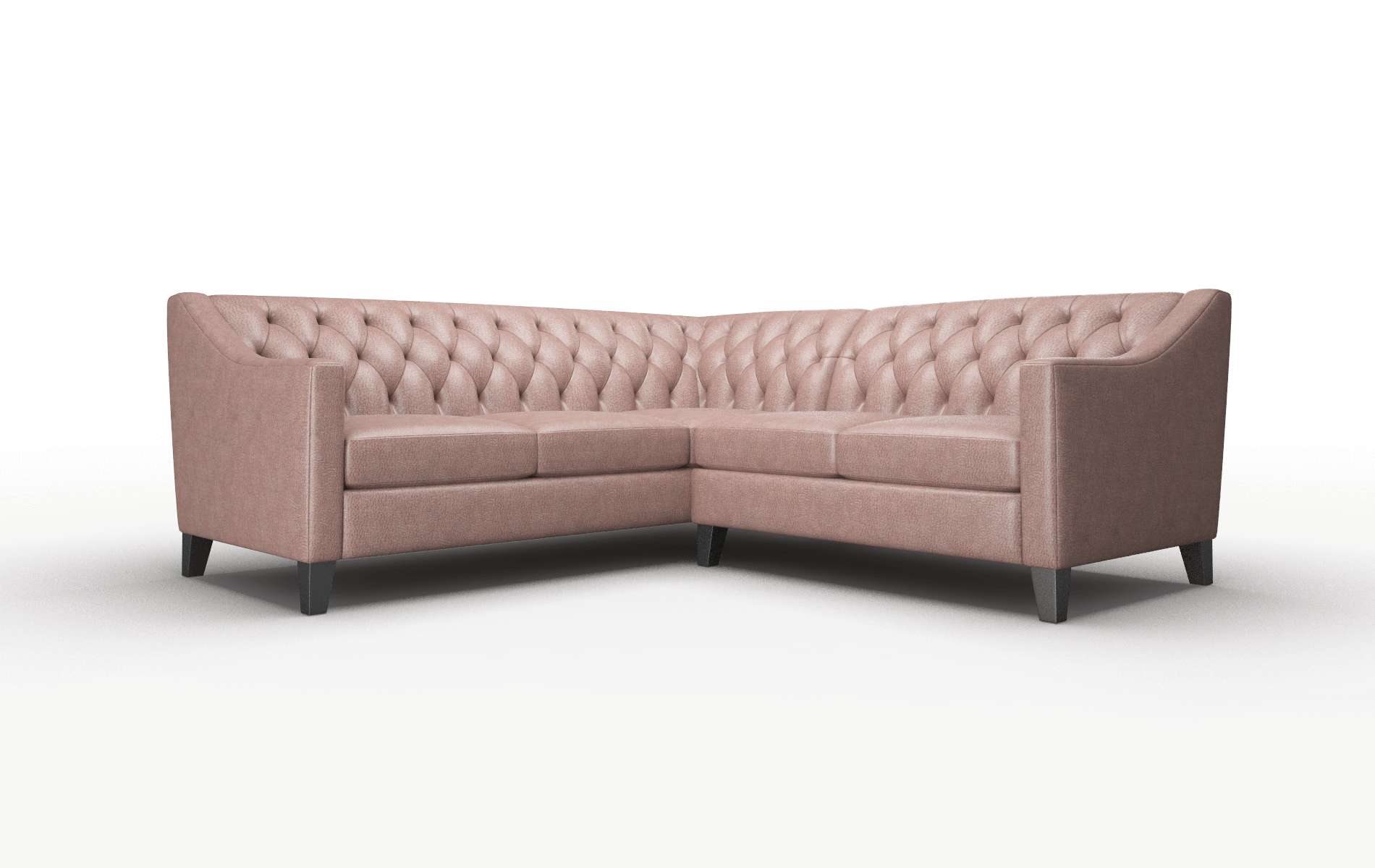 Seville Royale Mocha Sectional espresso legs 1