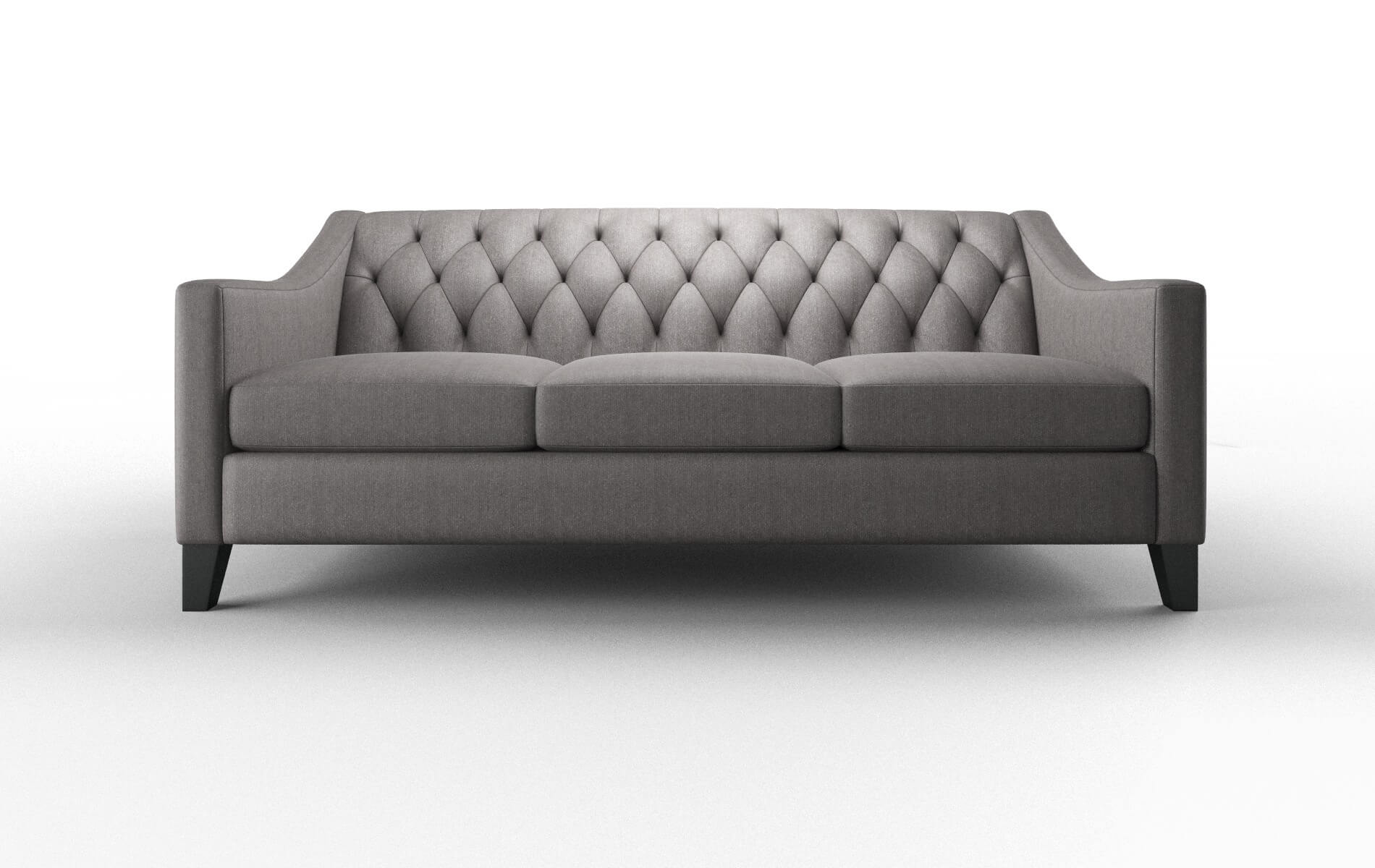 Seville Sasha granite Sofa Espresso Legs  1