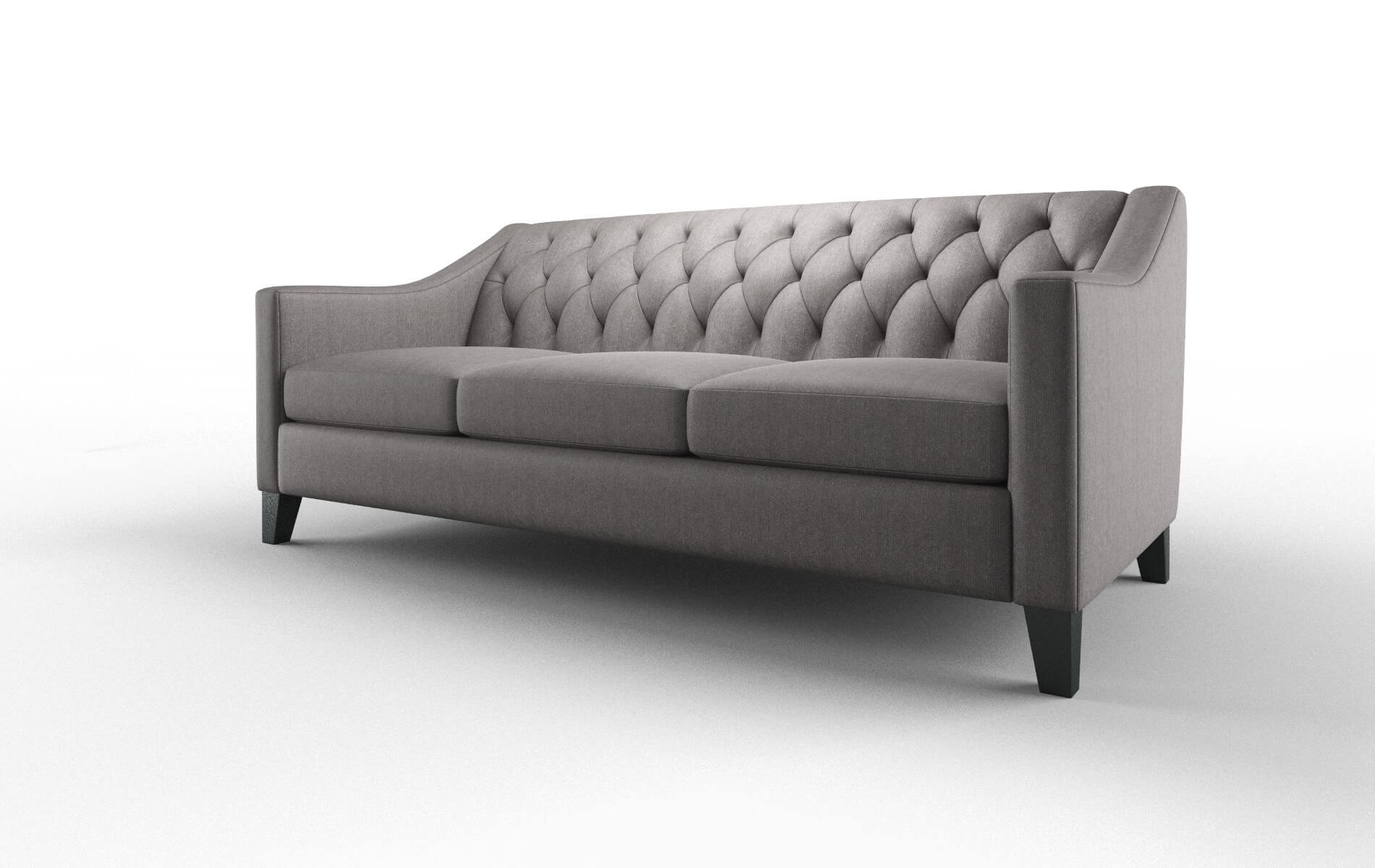 Seville Sasha Granite Sofa espresso legs 4