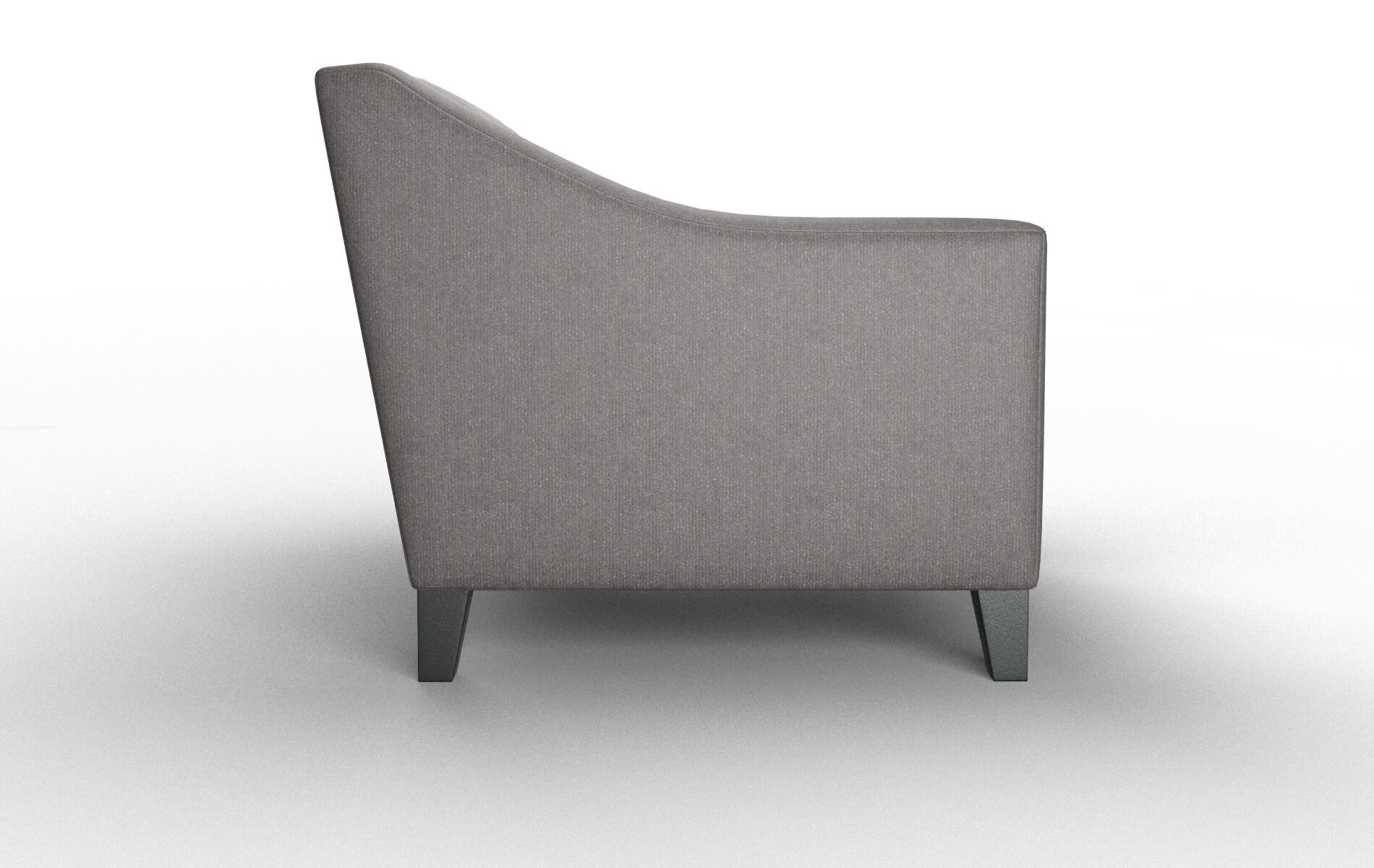 Seville Sasha Grey Chair espresso legs 3