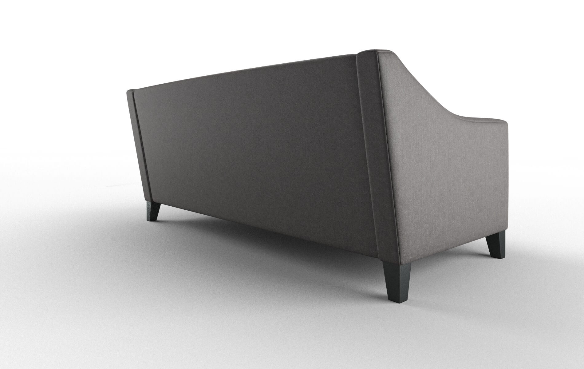 Seville Sasha Grey Sofa espresso legs 5